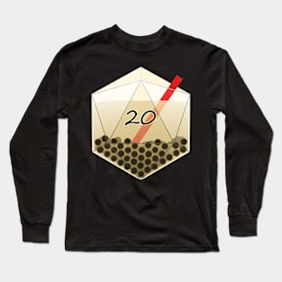 Boba Tea D20 Long Sleeve T-Shirt